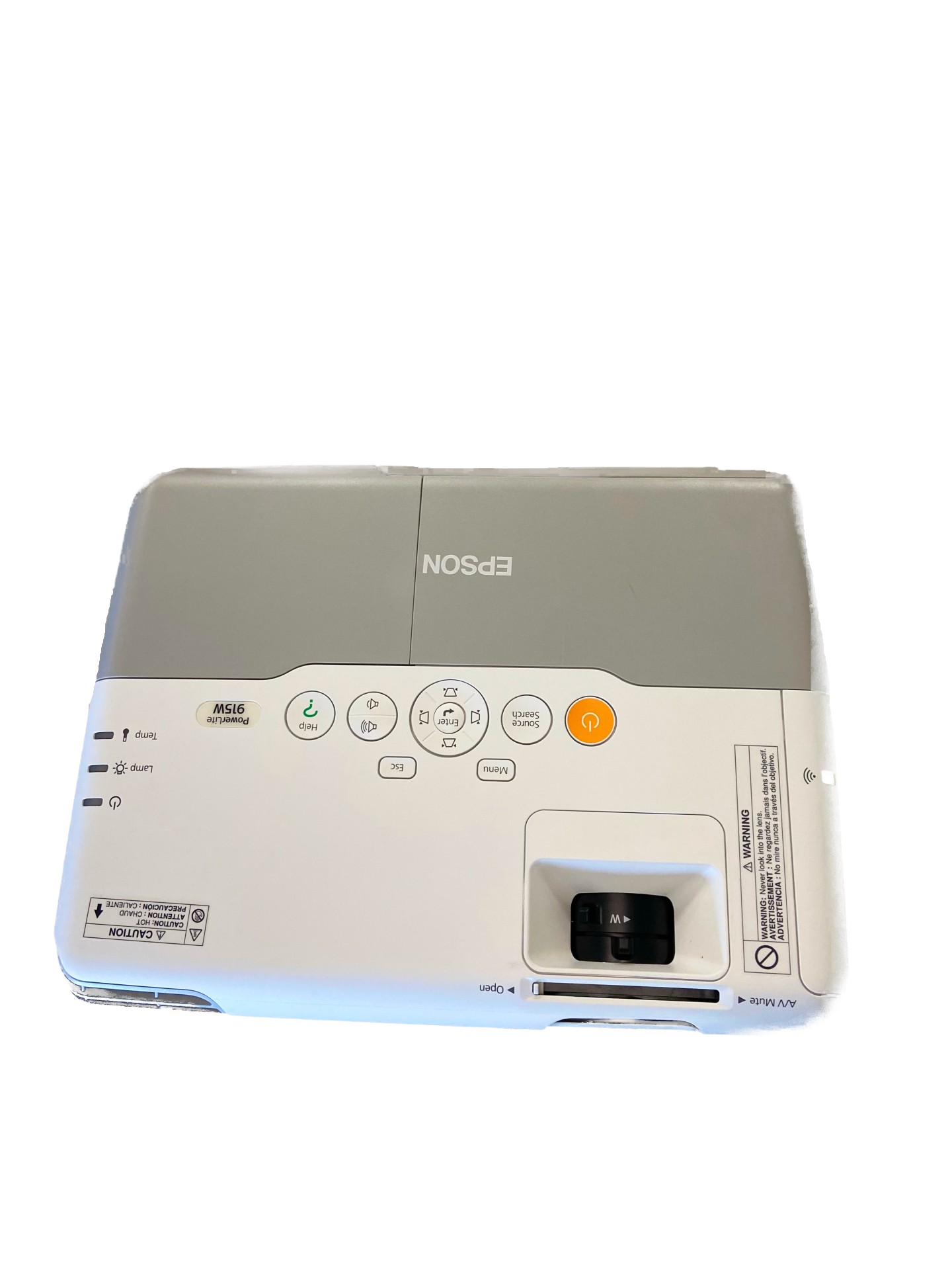 Epson PowerLite 915W WXGA 3LCD Projector - Image 2