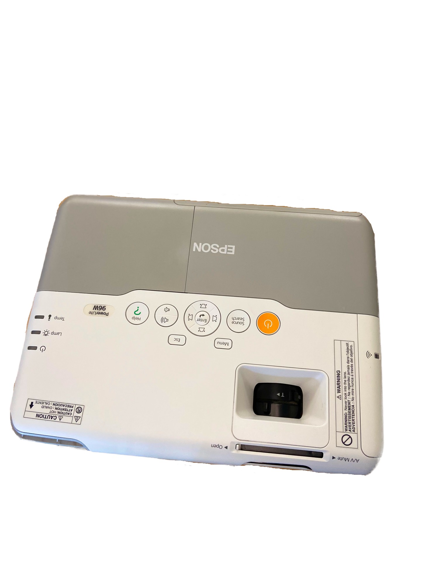 Epson PowerLite 96W WXGA 3LCD Projector - Image 3